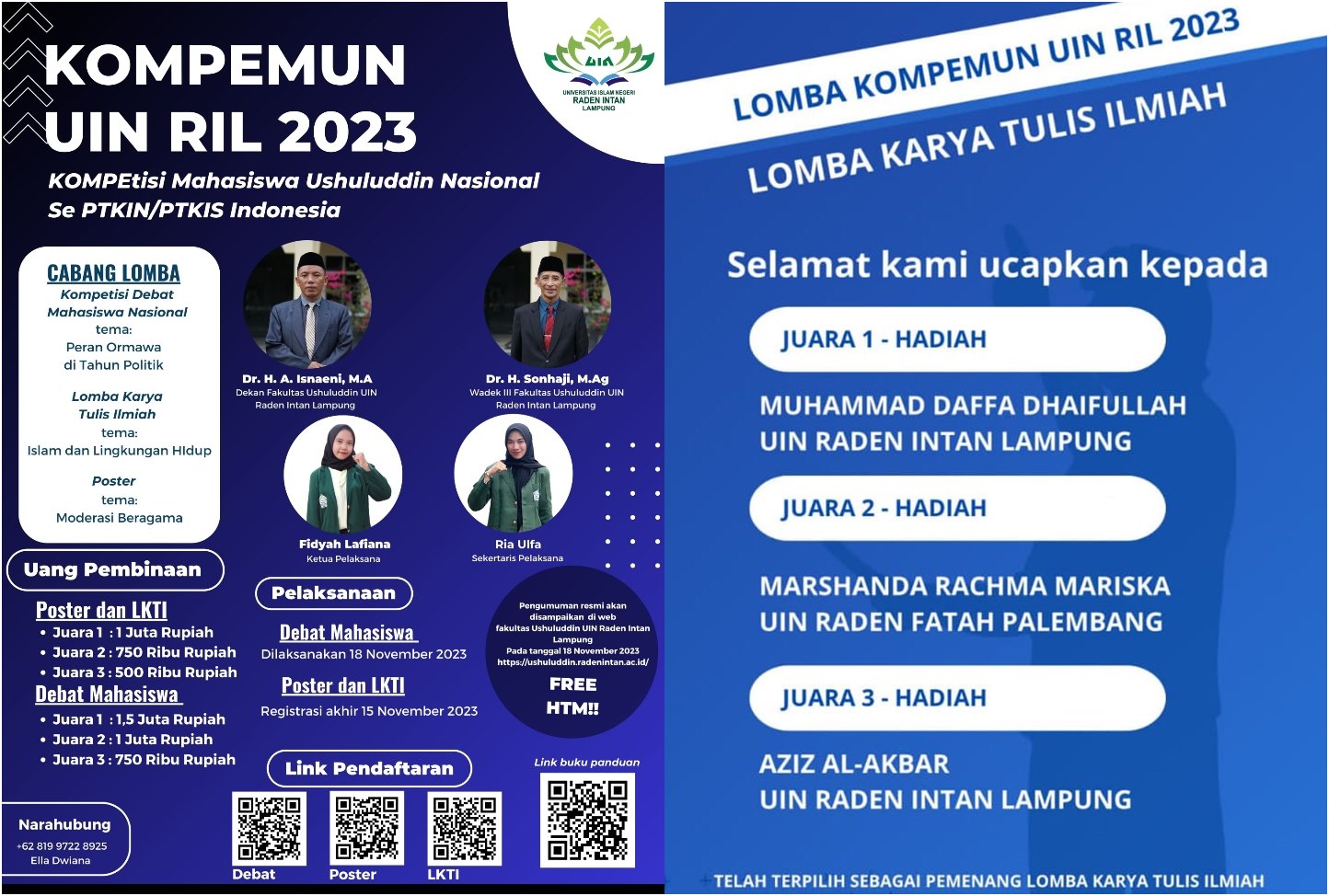 MAHASISWA FAKULTAS USHULUDDIN DAN PEMIKIRAN ISLAM (FUSHPI) UIN RADEN ...